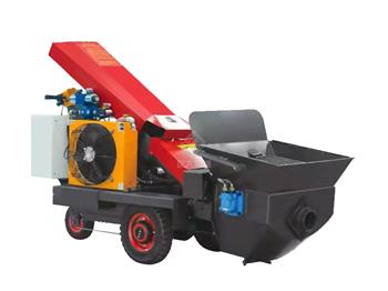 70T型7.5kw浇筑泵(风冷带搅拌)