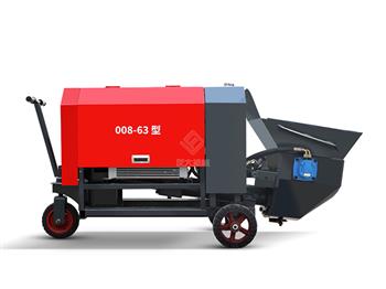 63型7.5kw浇筑泵(风冷手推版)